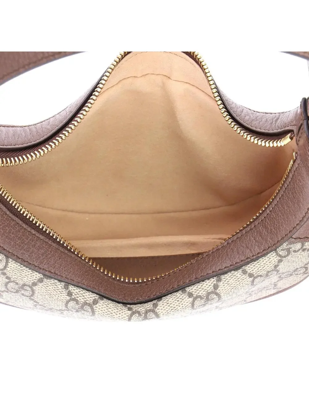 Gucci Ophidia Half Moon Bag Gg Coated #247411G12B